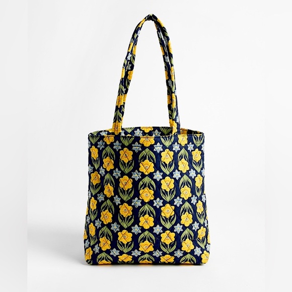 🌼💛HOST PICK!!!💛🌼 Vera Bradley Cotton Tote Bag in Daffodils - Picture 3 of 5